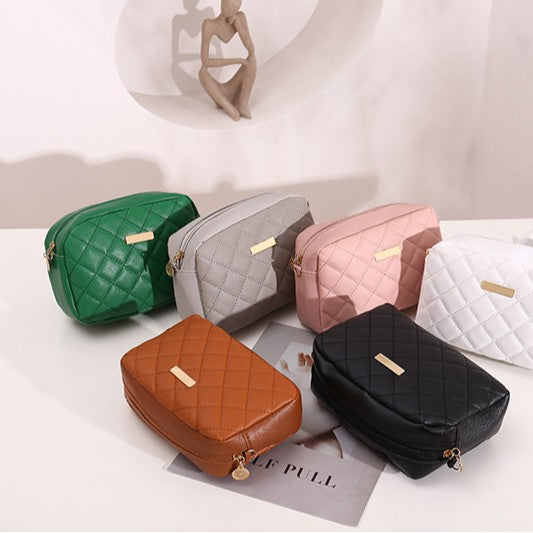 Fashion Crossbody Rhombus Embroidered Shoulder Bag