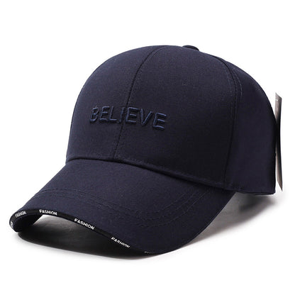 Embroidered Letter All-Season Casual Baseball Cap