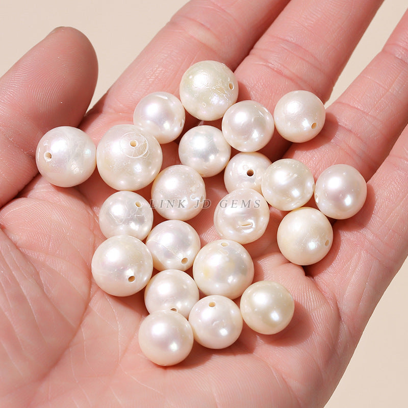 11-14Mm Baroque Pearl Round Bead Pendant