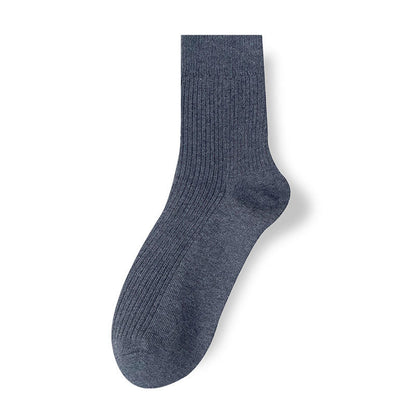 Japanese Style Cotton Double Needle Women's Slouch Socks