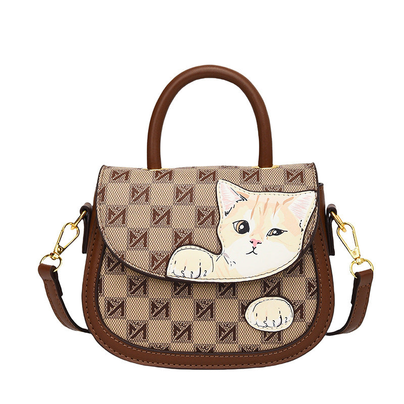 Cartoon cat handbag