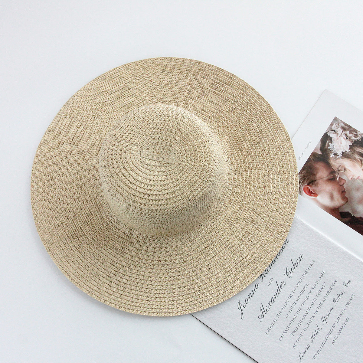 40cm Round-Brim Sun Hat DIY Hat Blank