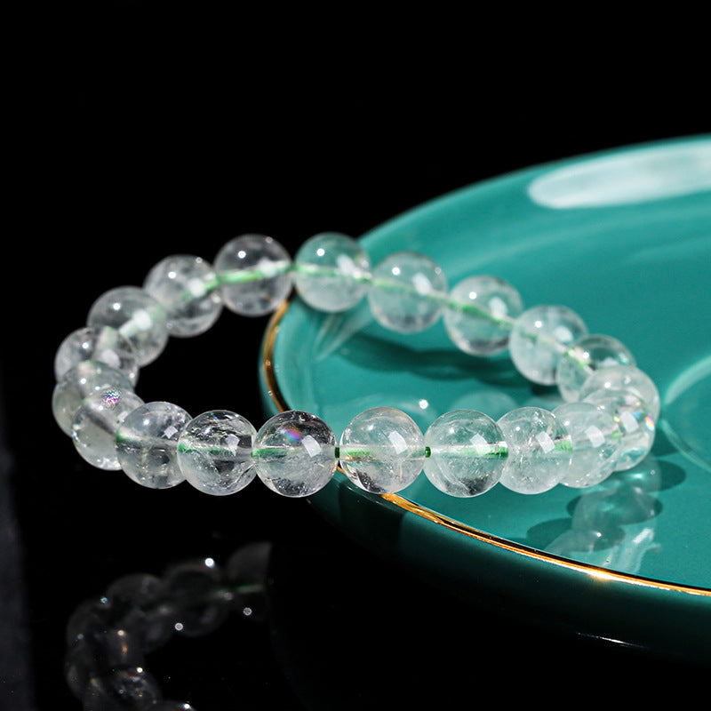 7A Natural Green Asai Crystal Bracelet