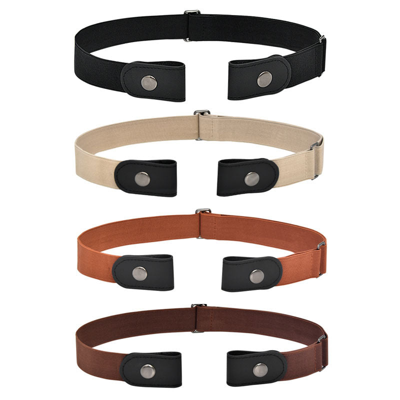 Traceless elastic student belt