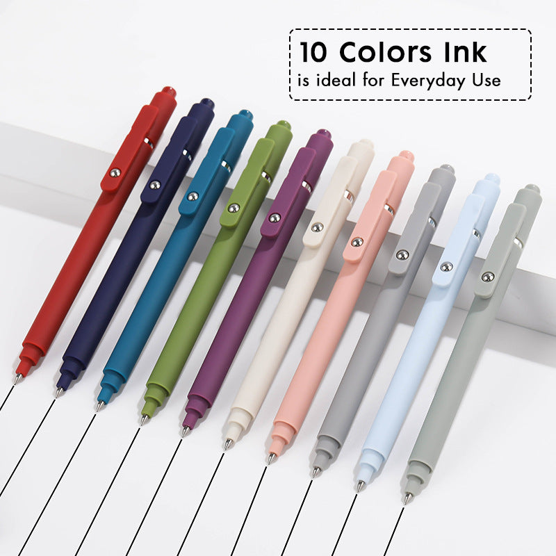 Gel pen 10 colors refill