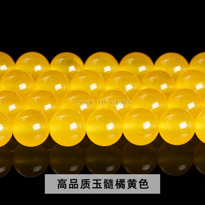 Color jade beads DIY jewelry accessories wholesale