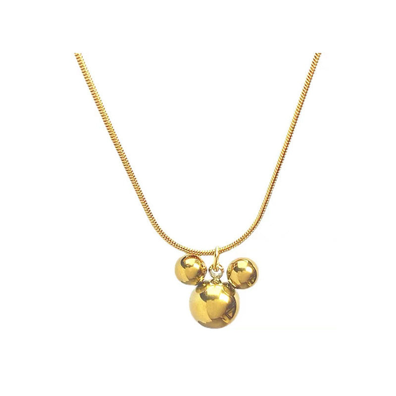 Mickey pendant necklace woman