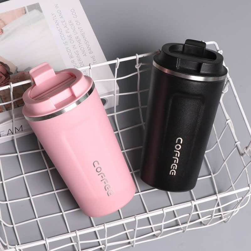 Stainless steel second-generation coffee thermos cup