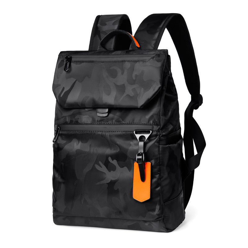 Men's 17-inch large-capacity travel backpack.