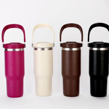 Insulated double layer coffee cup