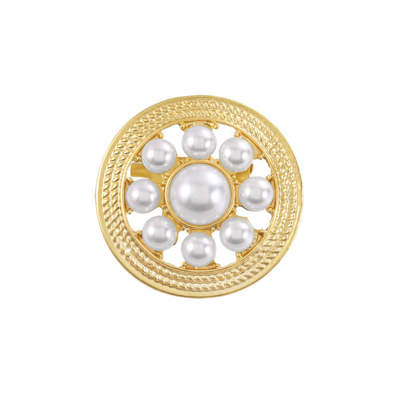 French Vintage Pearl Brooch