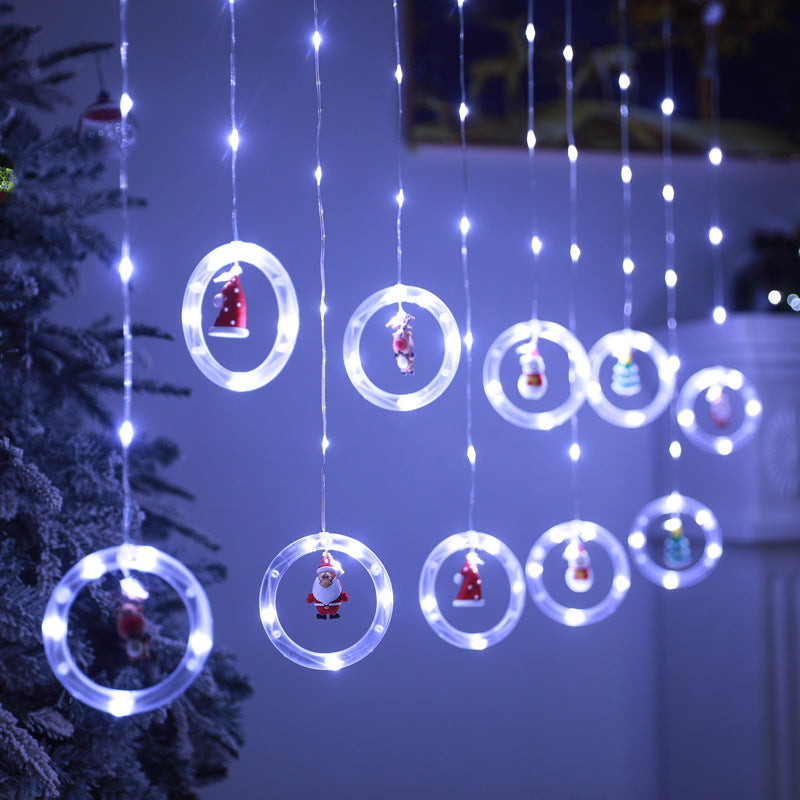 Christmas decoration store LED string lights star lights