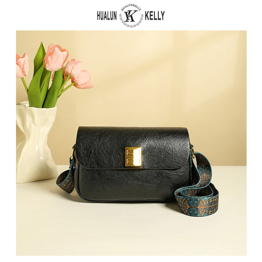 Single shoulder crossbody small square bag