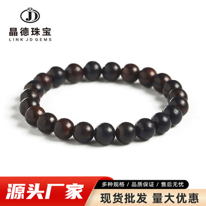 Ebony ebony red light sandalwood ebony bracelet