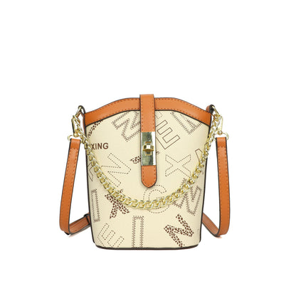 Printed bucket bag Classic messenger bag