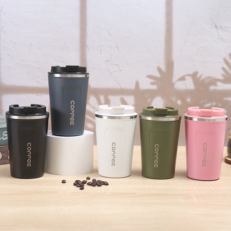 Travel coffee cup double layer