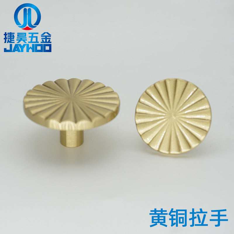 Round single hole Chinese handle