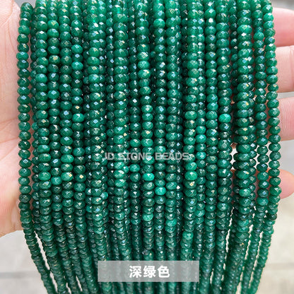 2 * 4Mm chalcedony abacus beads