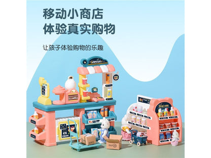 Pretend Play Toy Set: Simulation Home Appliances including Air Fryer, Juicer, Refrigerator for Kitchen Cooking Children