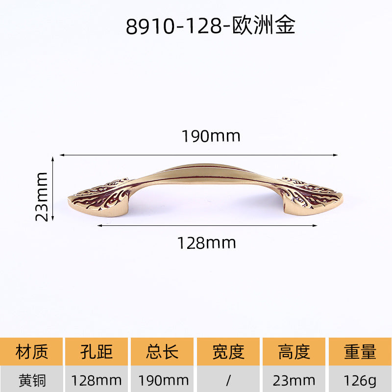 Wholesale of cabinet drawer copper handle