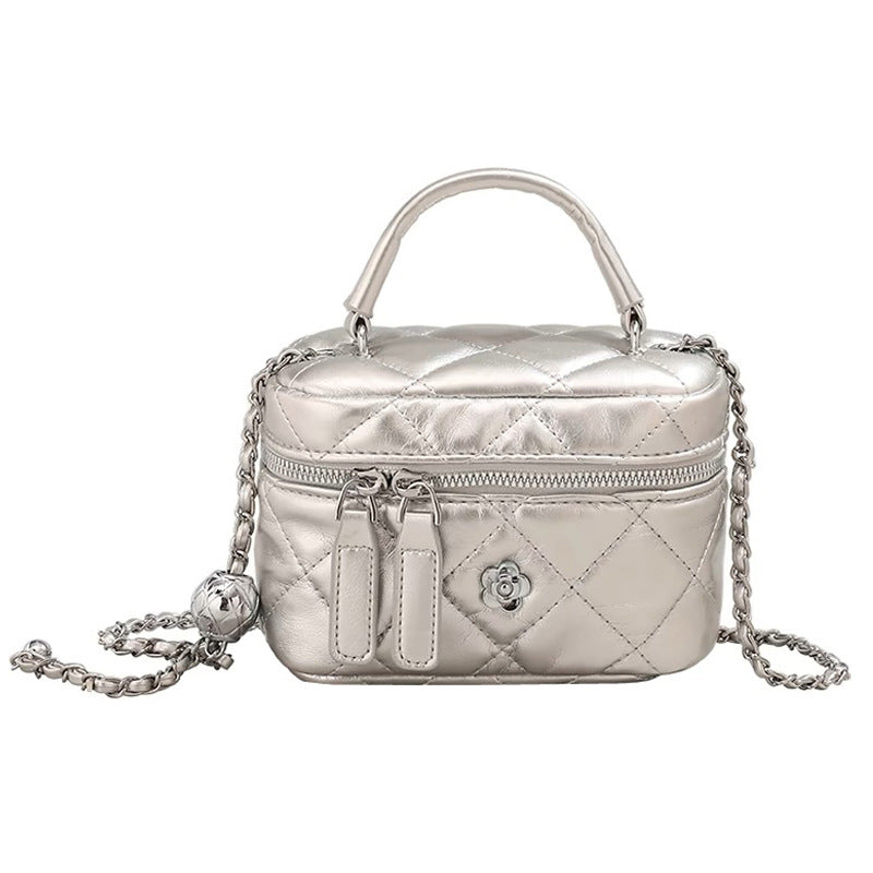 Small Chanel style chain bag shoulder crossbody bag