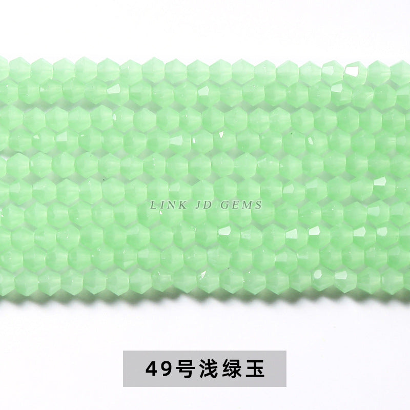 4Mm Czech crystal pointed beads rhombus glass beads loose beads