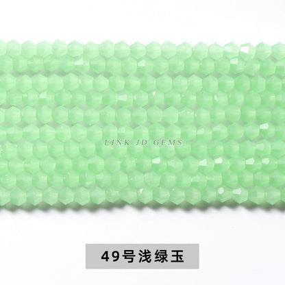 4Mm Czech crystal pointed beads rhombus glass beads loose beads