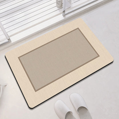 Non-Slip Diatomite Absorbent Mat