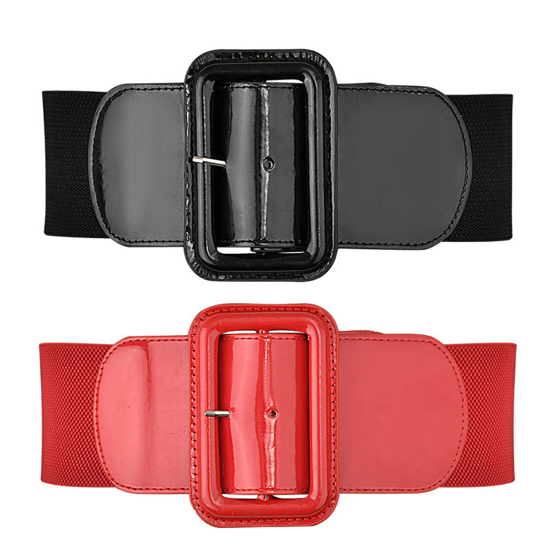 Beauty Metal Square Pin Buckle Belt