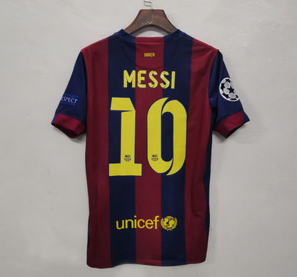 Barcelona Classic 10 Messi Rivaldo Puyol Figo Neymar Long Short Sleeve