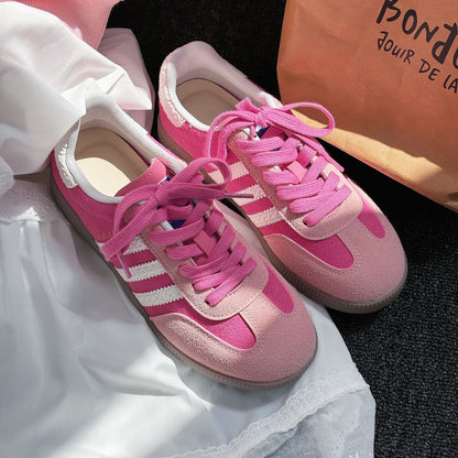 New summer pink breathable soft bottom shoes for women