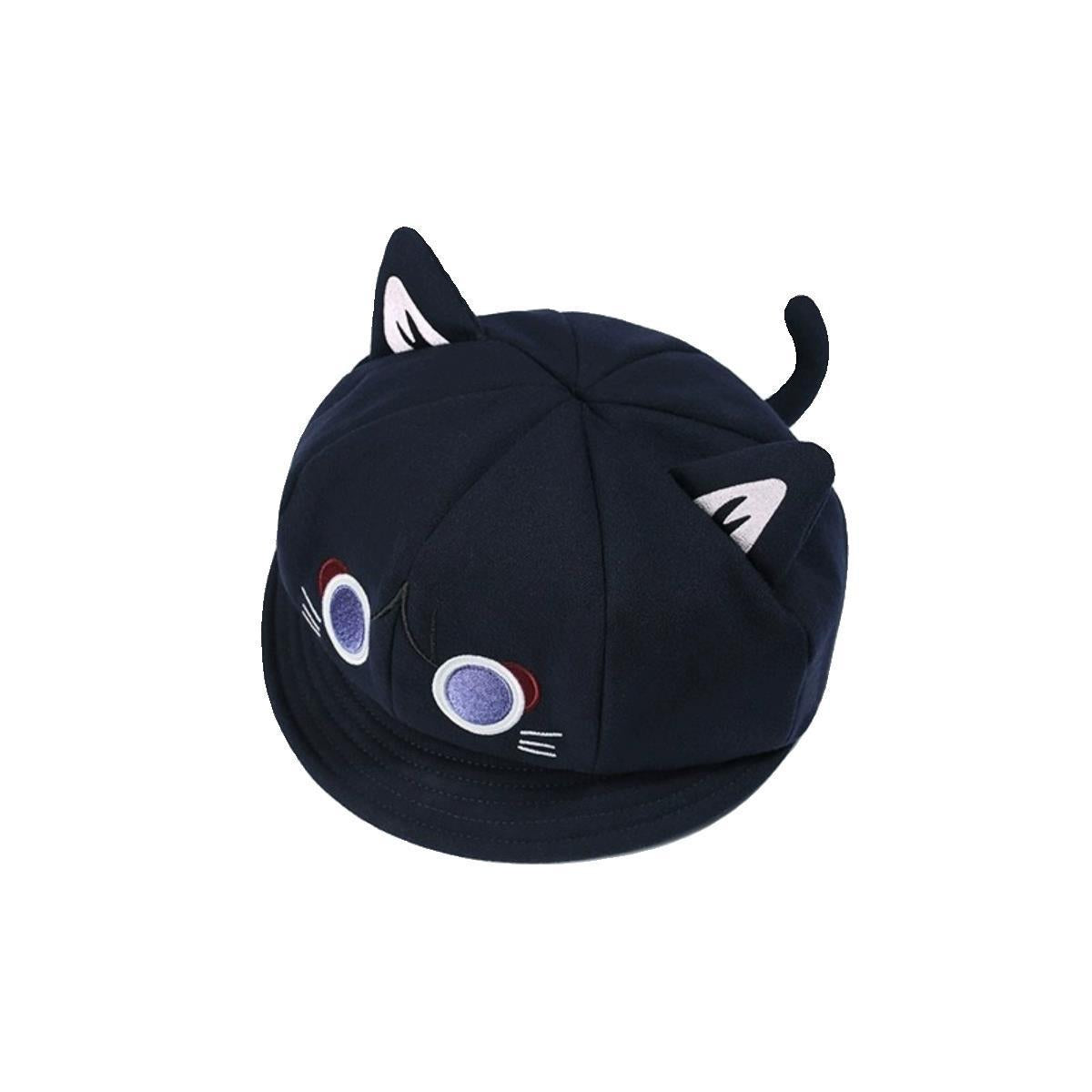 Wanderer Fantasy Cat Octagonal Beret