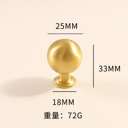 Drawer brass handle