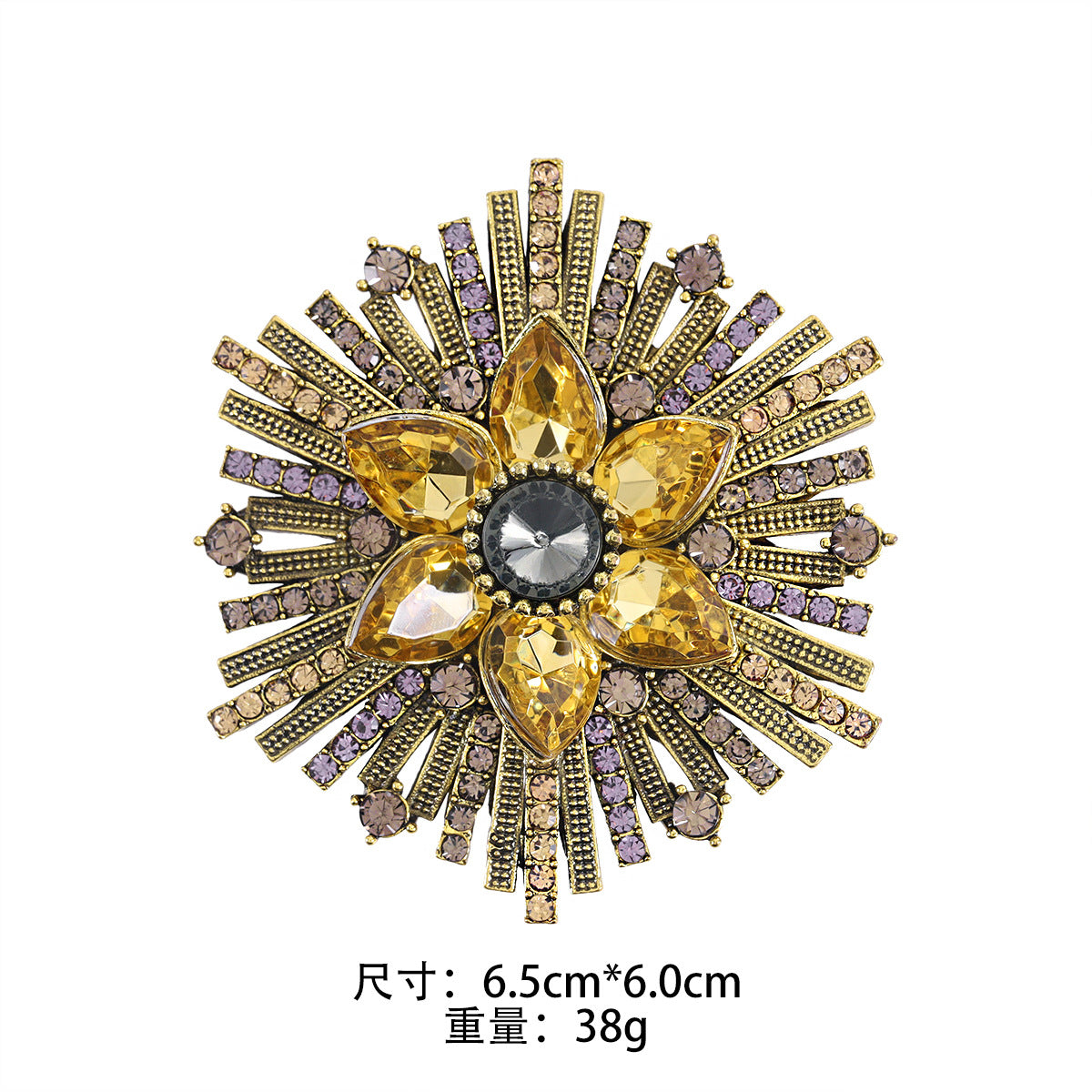 Flower Brooch Female Exquisite