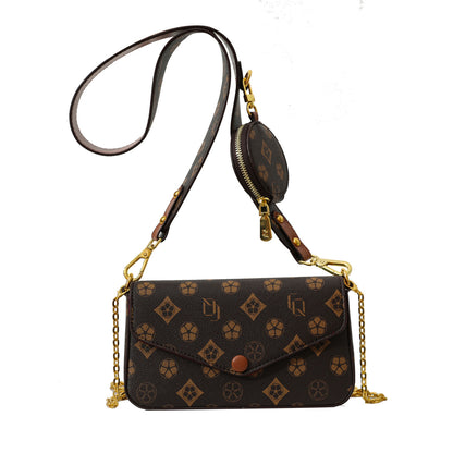 Retro bag shoulder square bag