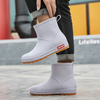 Thick-soled fashion waterproof shoes