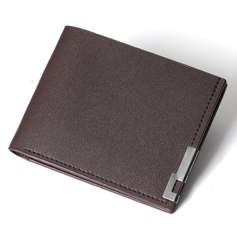 Men's horizontal multi-card wallet