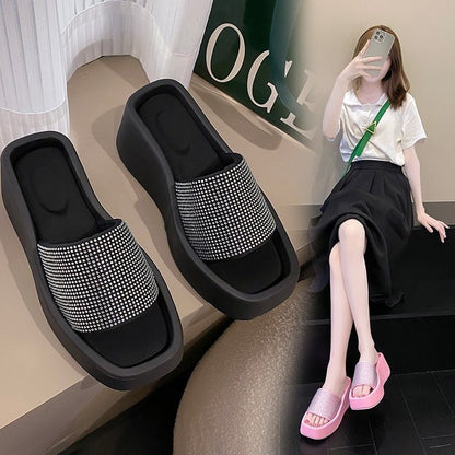 Hot selling herringbone cool slippers