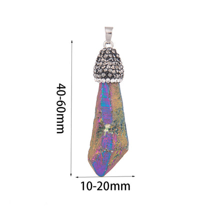 Jewelry diamond irregular pendant