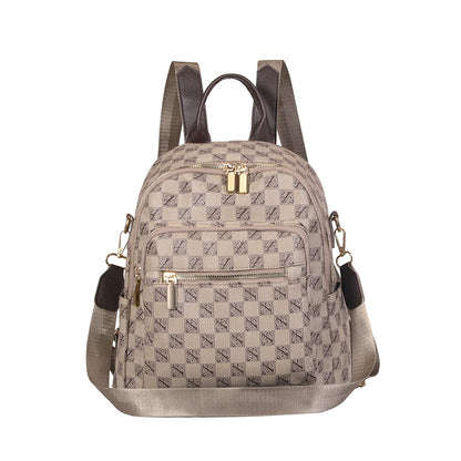 Cross-border textured backpack women