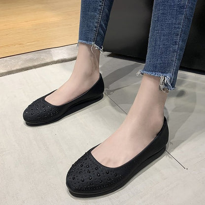 Popular large size single shoes