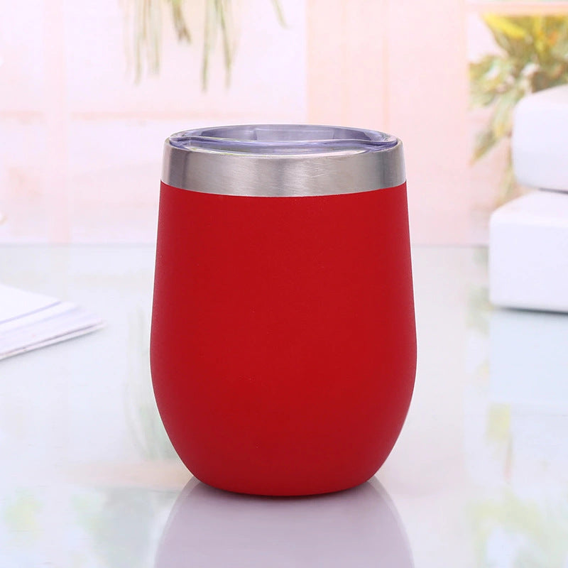 Printed laser 12oz thermos cup