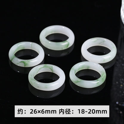 Natural Dongling jade ring ring