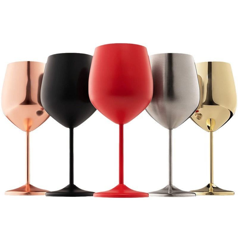 Golden Champagne Wine Glass Golden Large Capacity 550ml