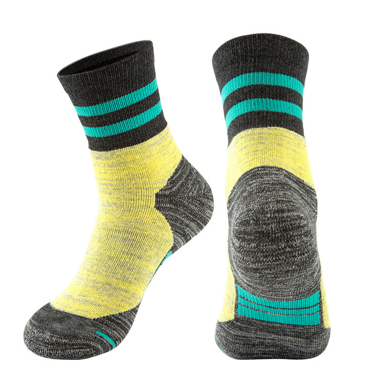 Mid-Calf Thick Terry Sports Socks