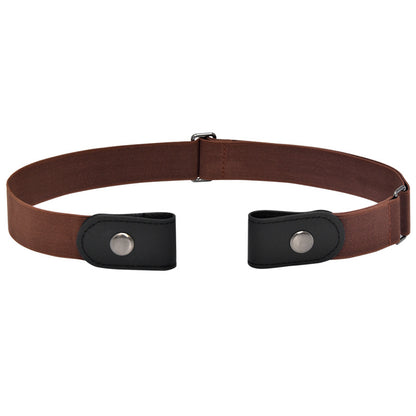 Traceless elastic student belt