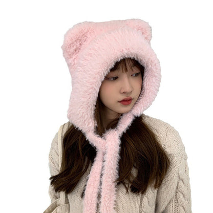 Bear Ear Knit Hat