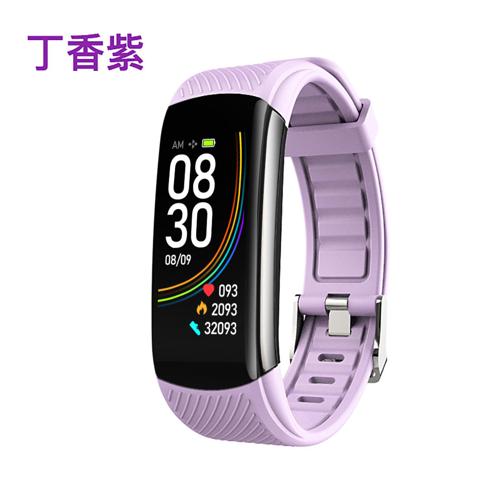 Huaqiangbei C6T Smart Band Blood Pressure Temperature Monitor