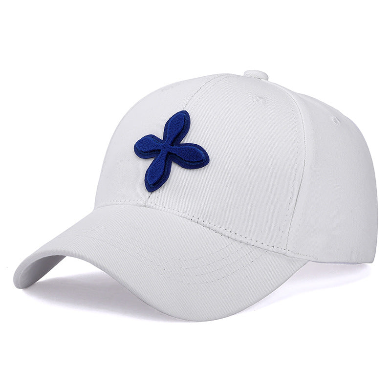 All-Season Embroidered Textured Sun Protection Baseball Cap