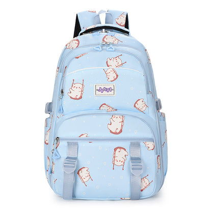 Korean version ins cute backpack student bag